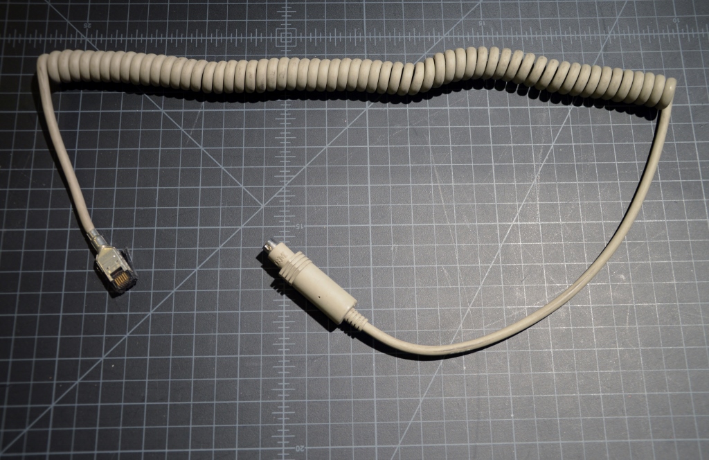 model M SDL to ps/2 ferrite cable 36in (standard) used ClickyKeyboards